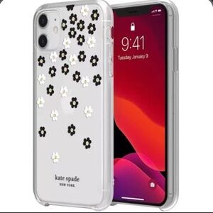 Kate Spade Floral protective hardshell case iPhone 12 mini Case
